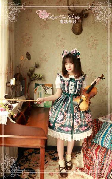 Flower fairy Magic Tea Party Lolita Jumper Dress