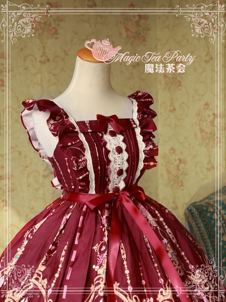 Flower fairy Magic Tea Party Lolita Jumper Dress