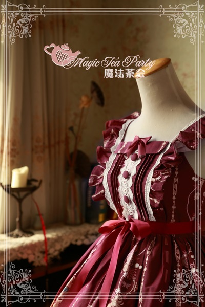 Flower fairy Magic Tea Party Lolita Jumper Dress