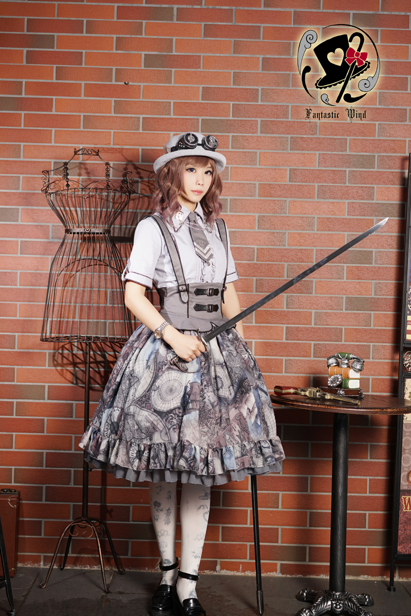 Dream Pointer Cool Summer Fish Bone Fantastic Wind Lolita SK