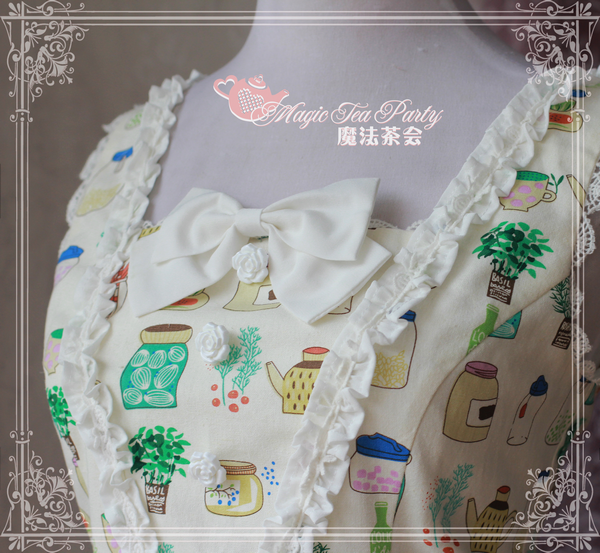 Sweet Life Printed Magic Tea Party Lolita JSK