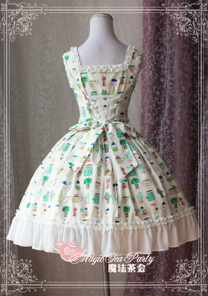 Sweet Life Printed Magic Tea Party Lolita JSK