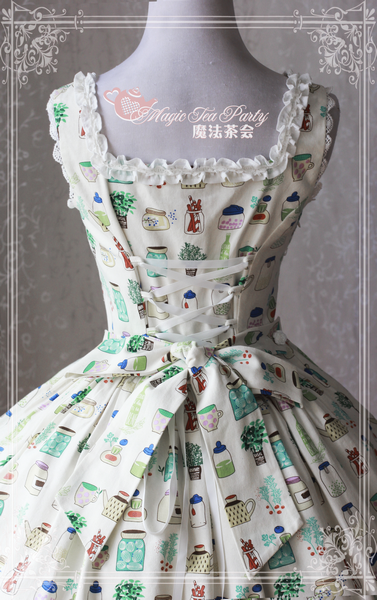 Sweet Life Printed Magic Tea Party Lolita JSK