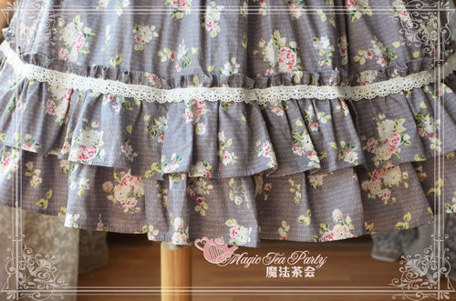 Summer Fragrance Printing Magic Tea Party Lolita JSK