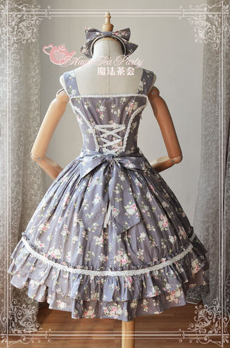 Summer Fragrance Printing Magic Tea Party Lolita JSK