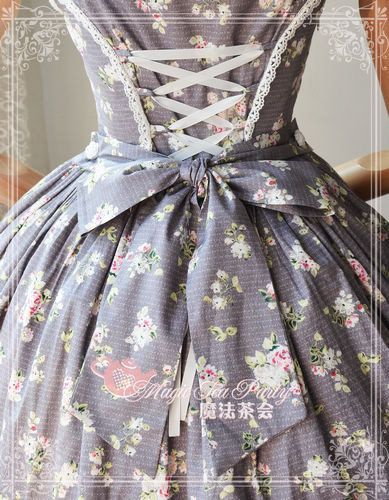 Summer Fragrance Printing Magic Tea Party Lolita JSK