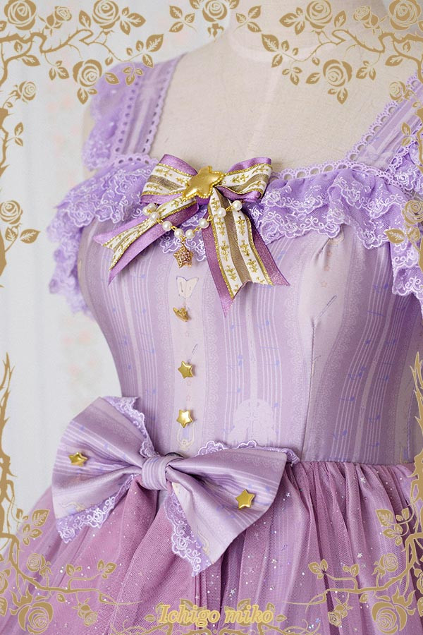 The Little Angel Singing Blessing Poem Sweet Strawberry Witch Lolita JSK