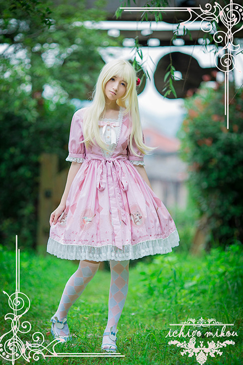 Ode to Forest Strawberry Witch Lolita OP