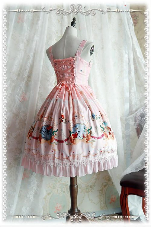 The Little Mermaid Infanta Lolita Printed JSK