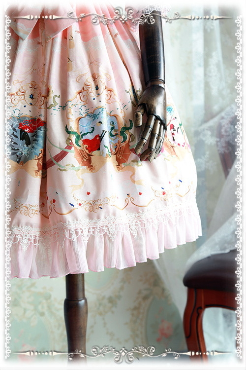 The Little Mermaid Infanta Lolita Printed JSK