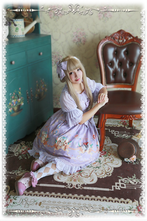 The Little Mermaid Infanta Lolita Printed JSK