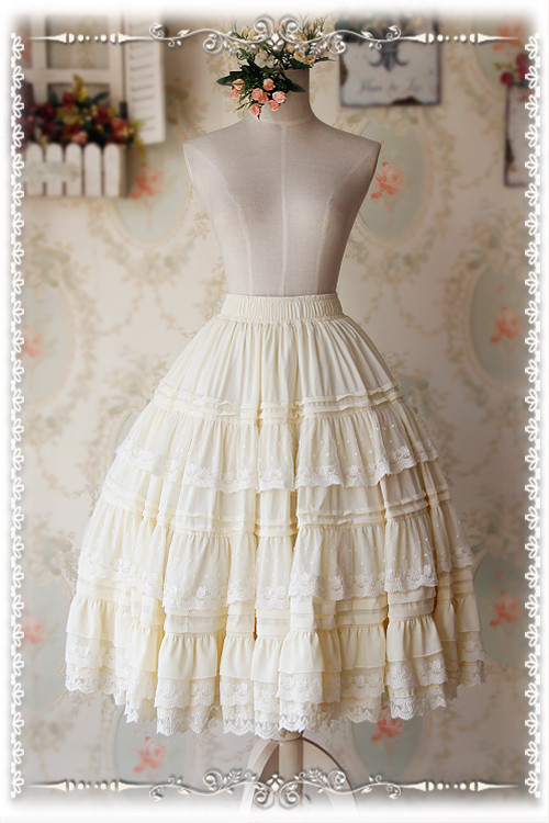Gorgeous Chiffon Infanta Lolita Petticoat