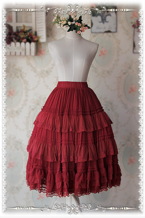 Gorgeous Chiffon Infanta Lolita Petticoat