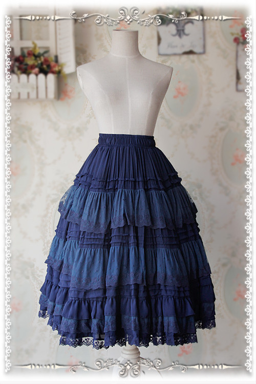 Gorgeous Chiffon Infanta Lolita Petticoat