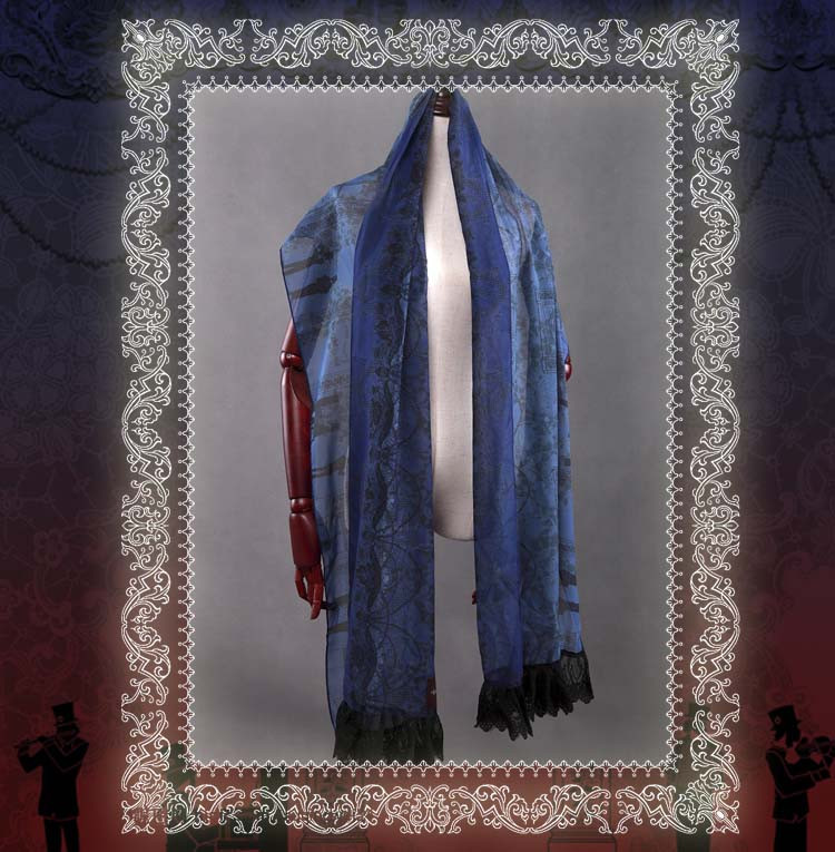 The 10th Anniversary Classical Puppets Lolita Scarf Short Version