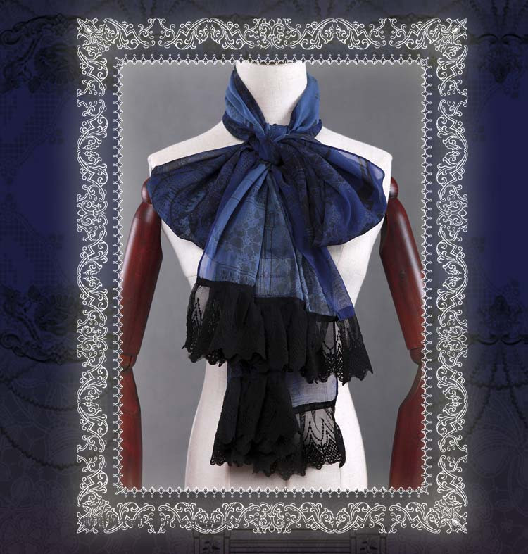 The 10th Anniversary Classical Puppets Lolita Scarf Long Version