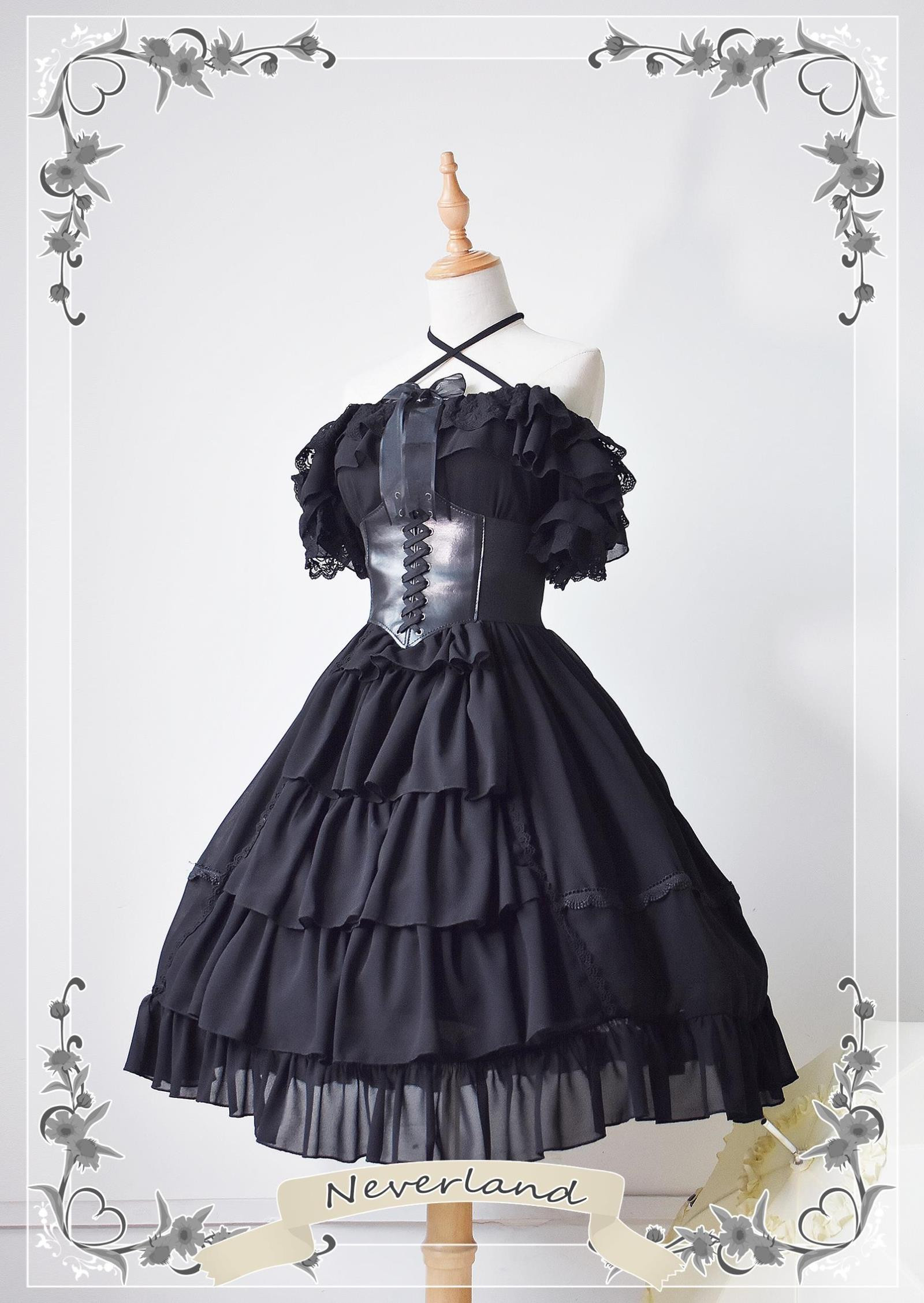 Colorful Fairy Tales- Open Front Design Neverland Lolita OP Dress