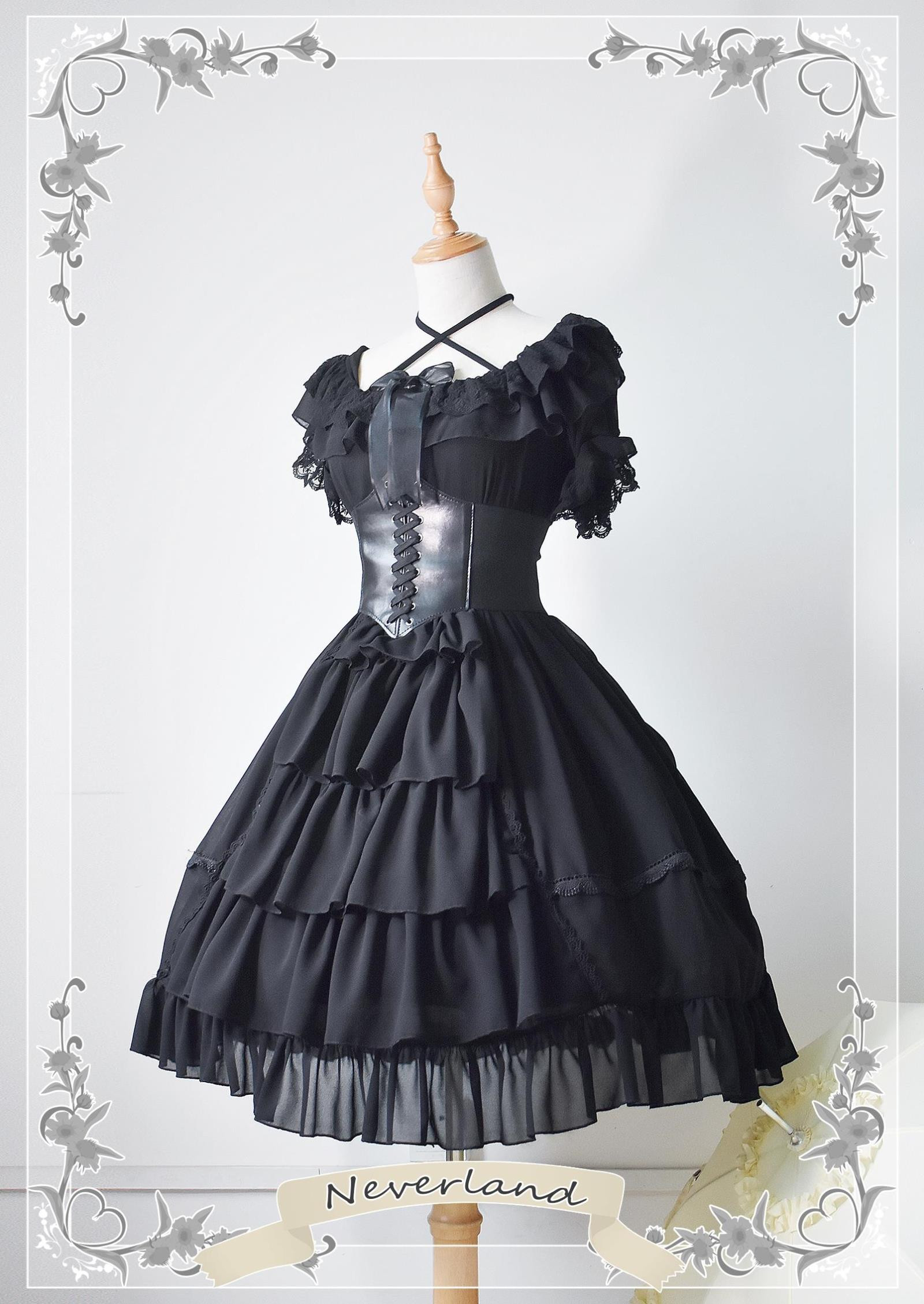 Colorful Fairy Tales- Open Front Design Neverland Lolita OP Dress