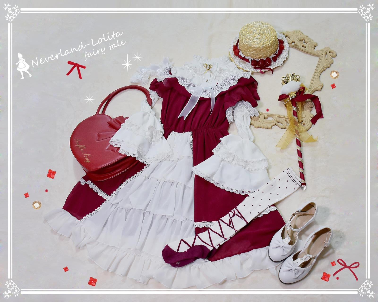 Colorful Fairy Tales- Open Front Design Neverland Lolita OP Dress