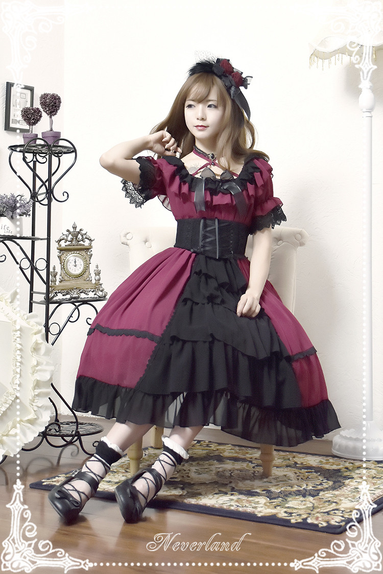 Colorful Fairy Tales- Open Front Design Neverland Lolita OP Dress