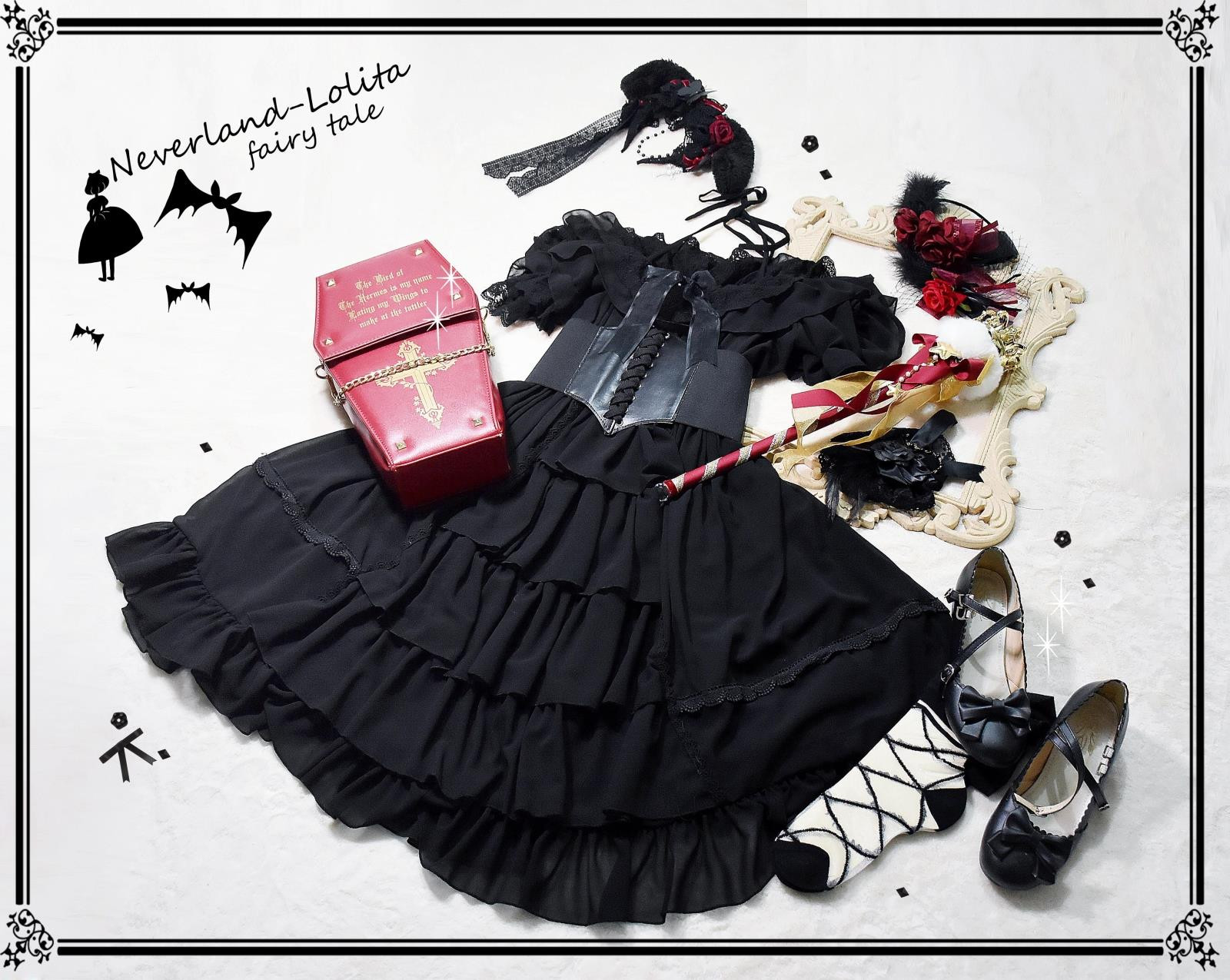 Colorful Fairy Tales- Open Front Design Neverland Lolita OP Dress