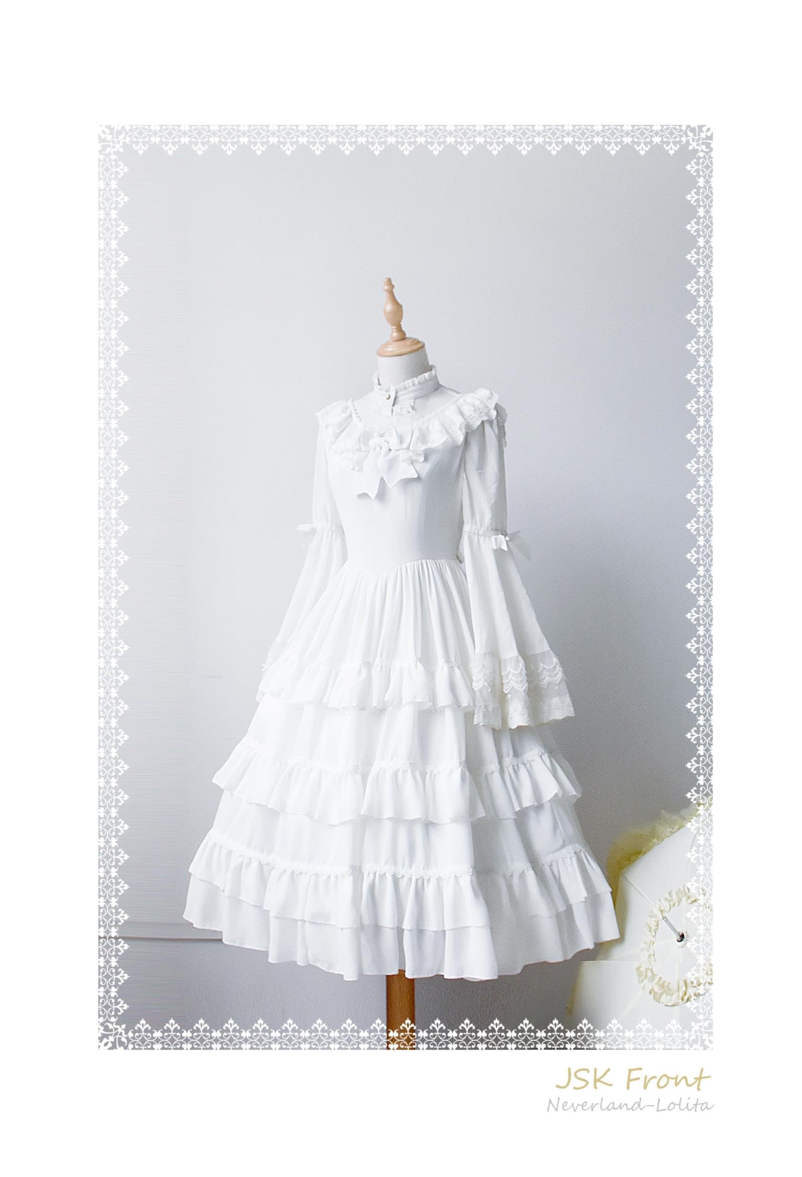 Colorful Fairy Tales Chiffon Tailored Neverland Lolita Jumper Dress