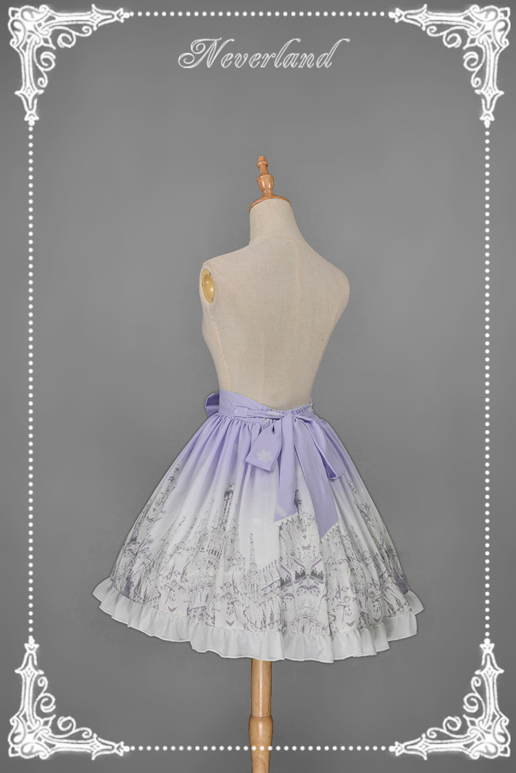 Angels Feather Neverland Lolita Normal Waist Skirt