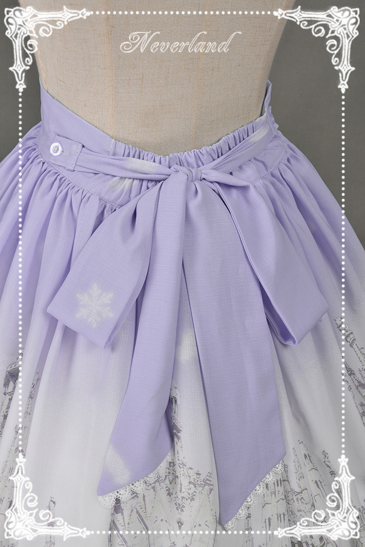 Angels Feather Neverland Lolita Normal Waist Skirt