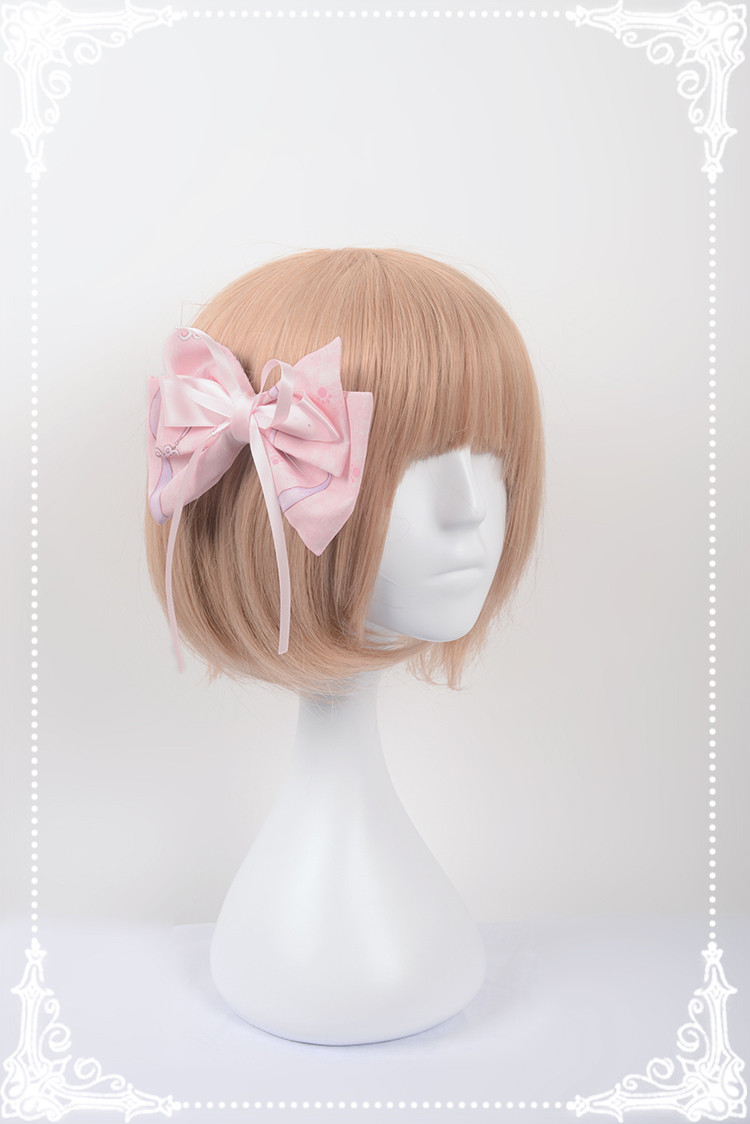 Chinese Cats Garden Party Neverland Lolita Hairclip