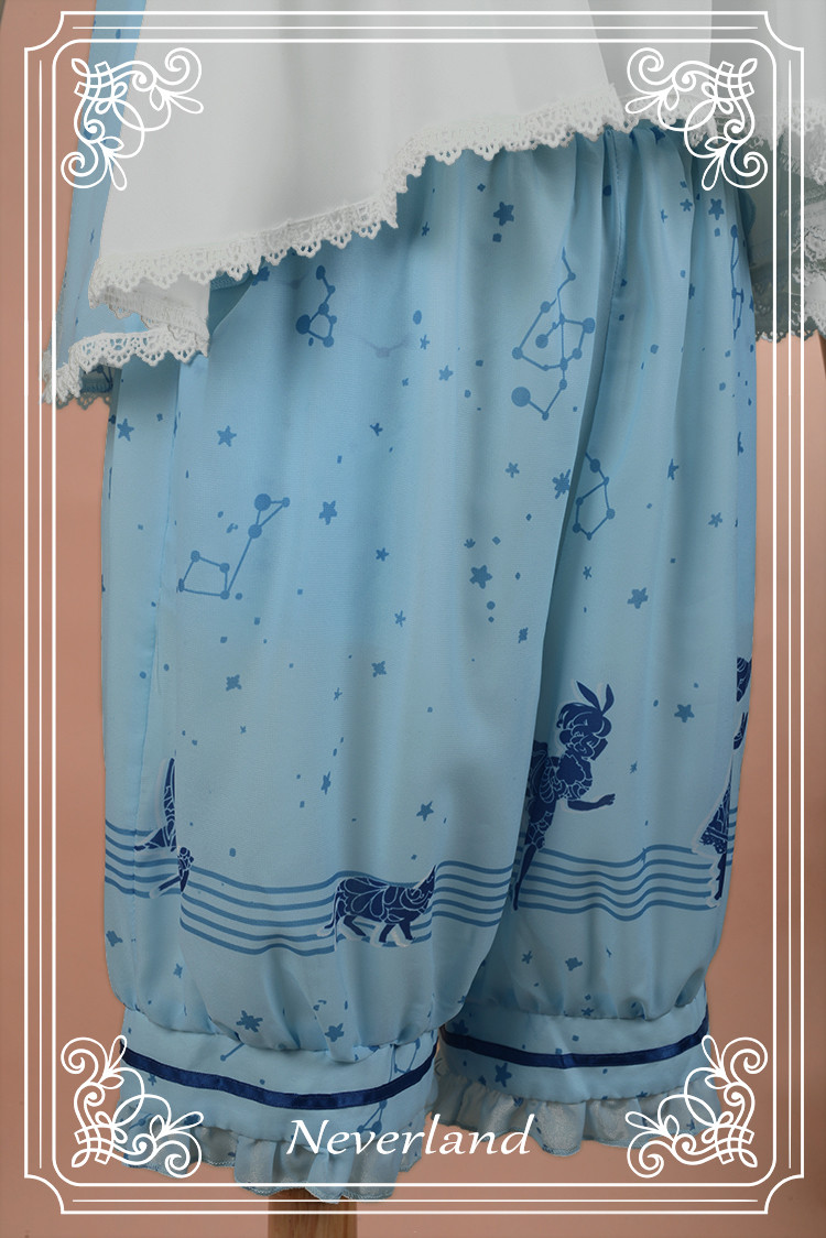 The Piper at Starry Night- Sailor Style Quji Neverland Lolita Prince Set