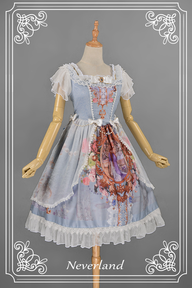 Midsummer Night Fly Sleeves Neverland Lolita OP Dress