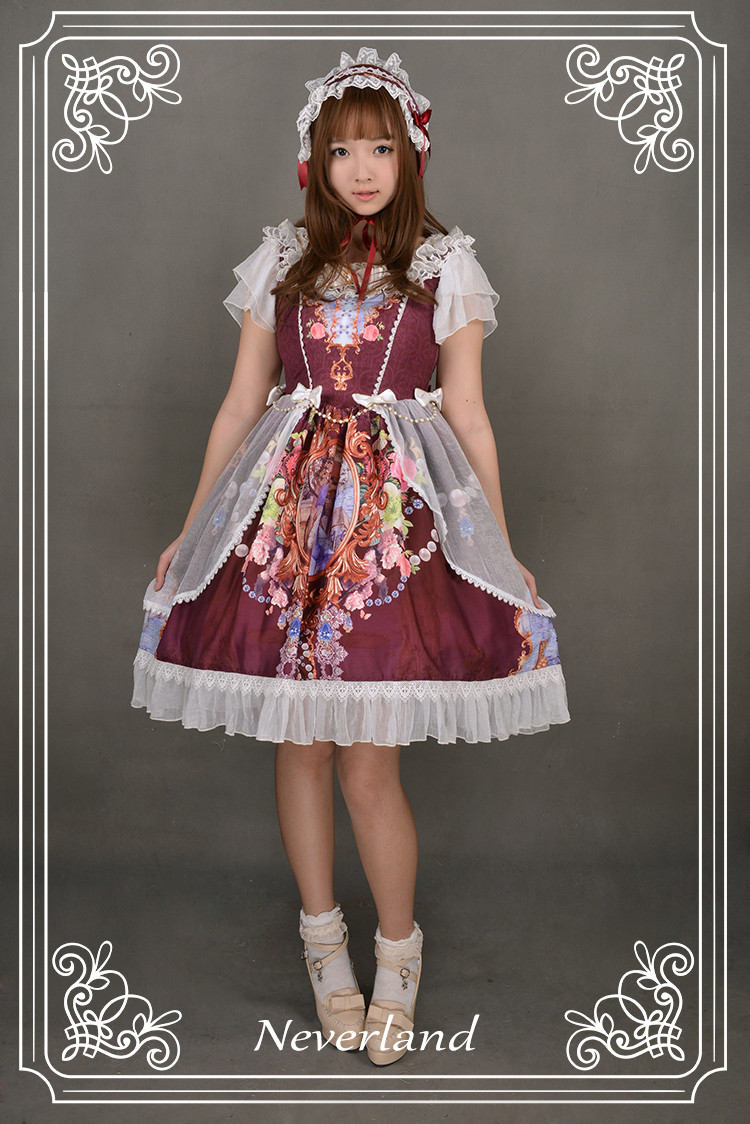 Midsummer Night Fly Sleeves Neverland Lolita OP Dress