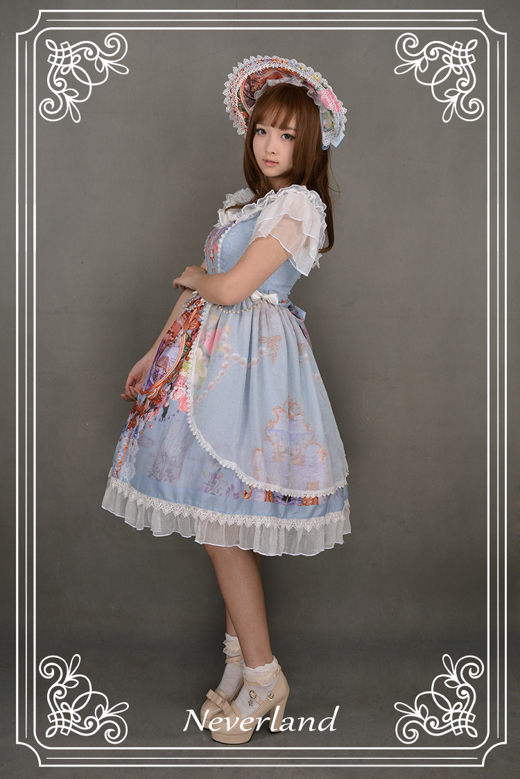 Midsummer Night Fly Sleeves Neverland Lolita OP Dress