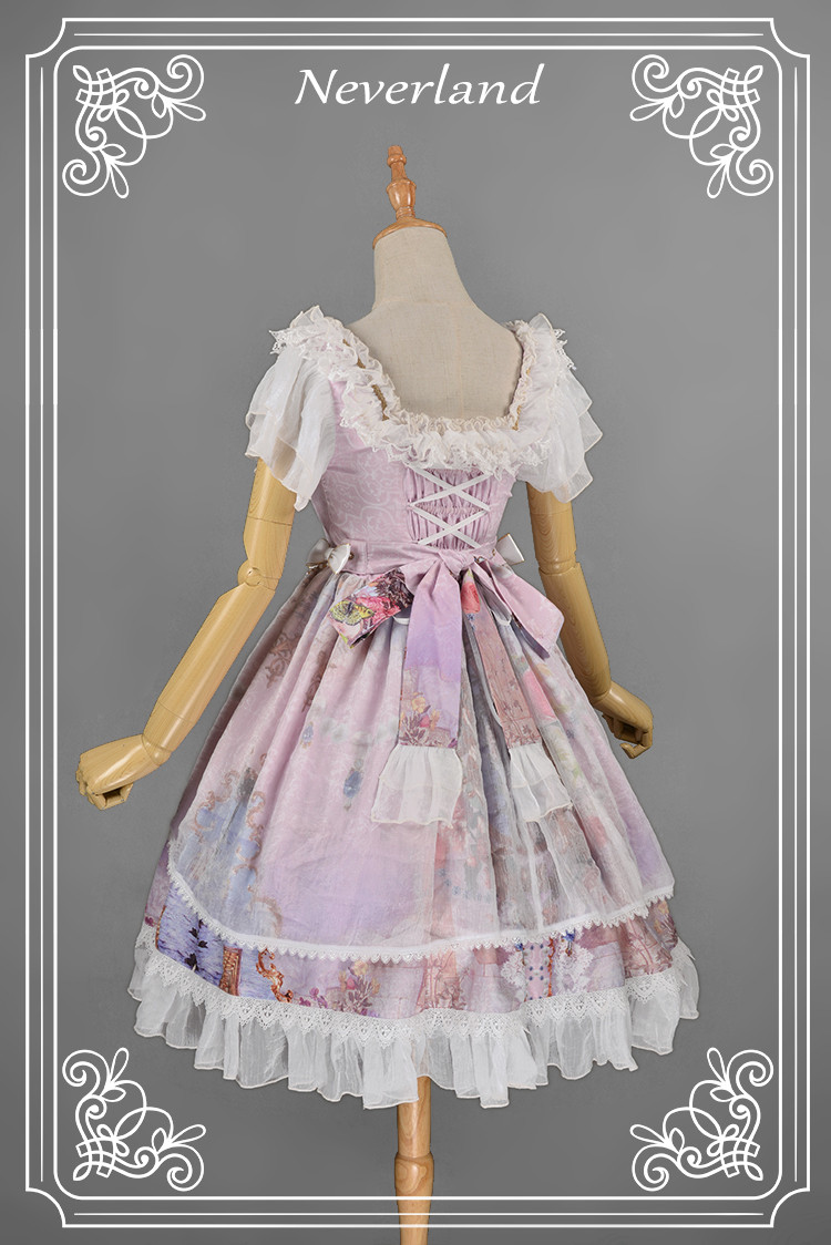 Midsummer Night Fly Sleeves Neverland Lolita OP Dress