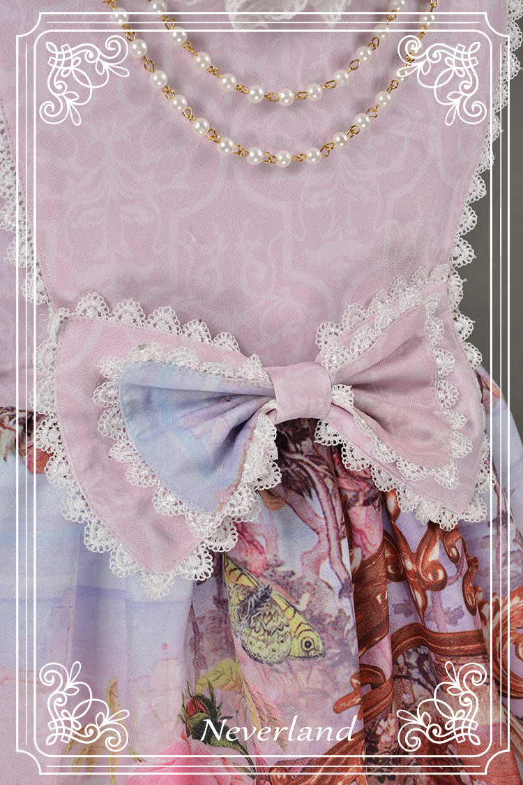 Midsummer Night High Waist Neverland Lolita Jumper Dress