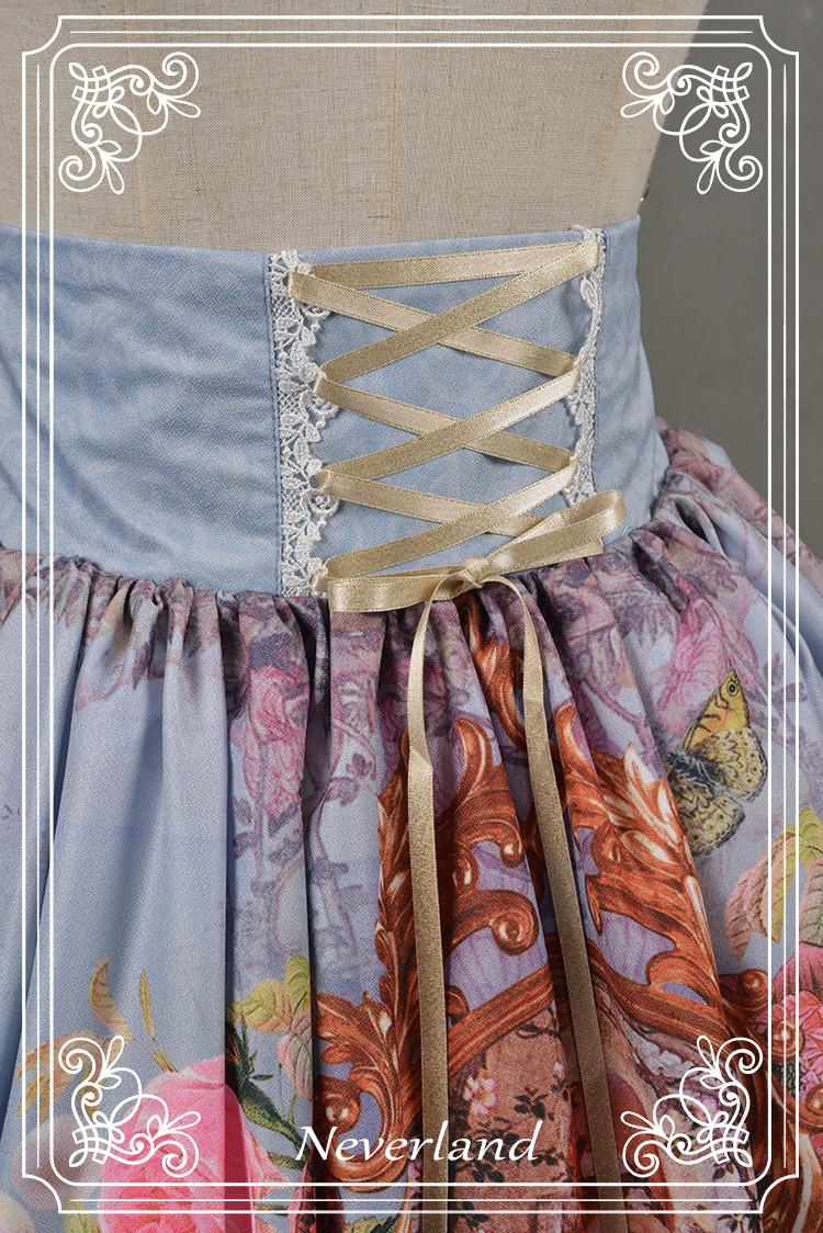 Midsummer Night High Waist Neverland Lolita Skirt