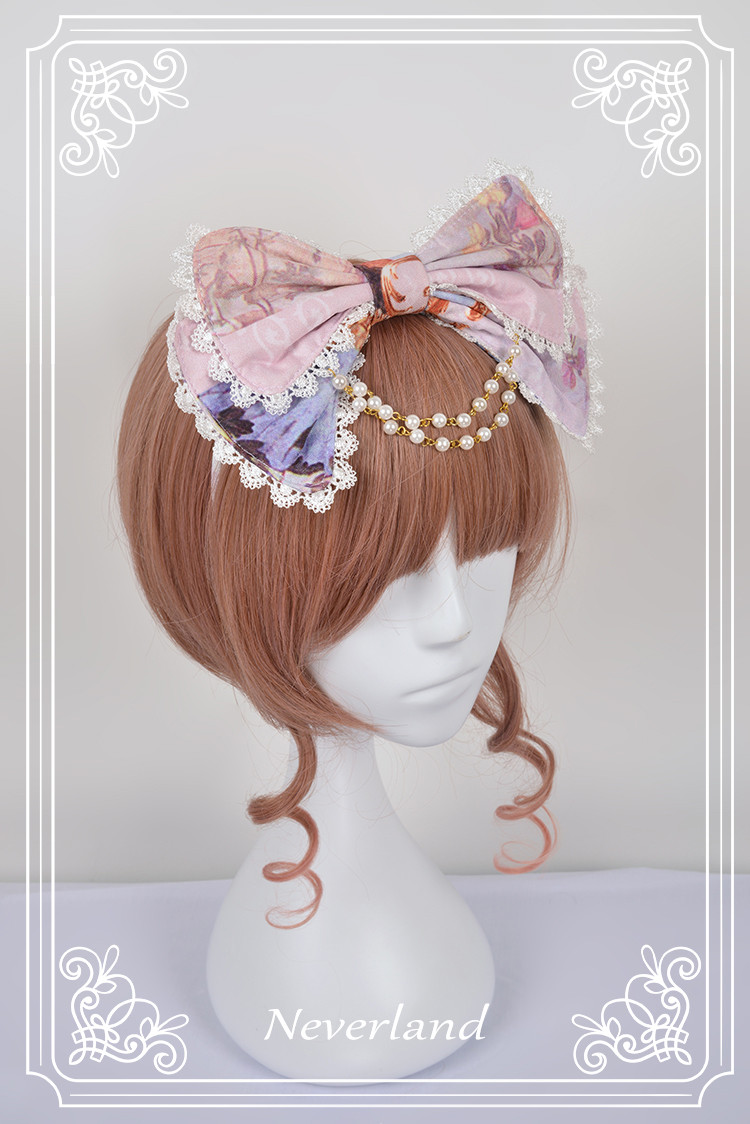 Midsummer Night High Waist Neverland Lolita Headbow