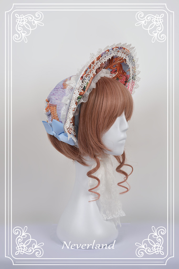 Midsummer Night High Waist Neverland Lolita Bonnet