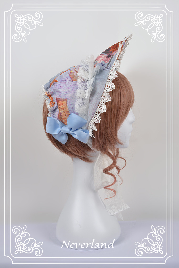 Midsummer Night High Waist Neverland Lolita Bonnet