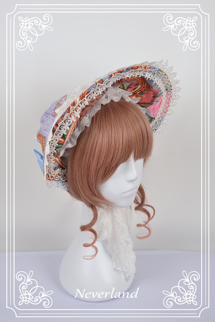 Midsummer Night High Waist Neverland Lolita Bonnet