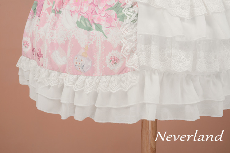 Perfume of Hydrangea Neverland Lolita Cardigan Dress