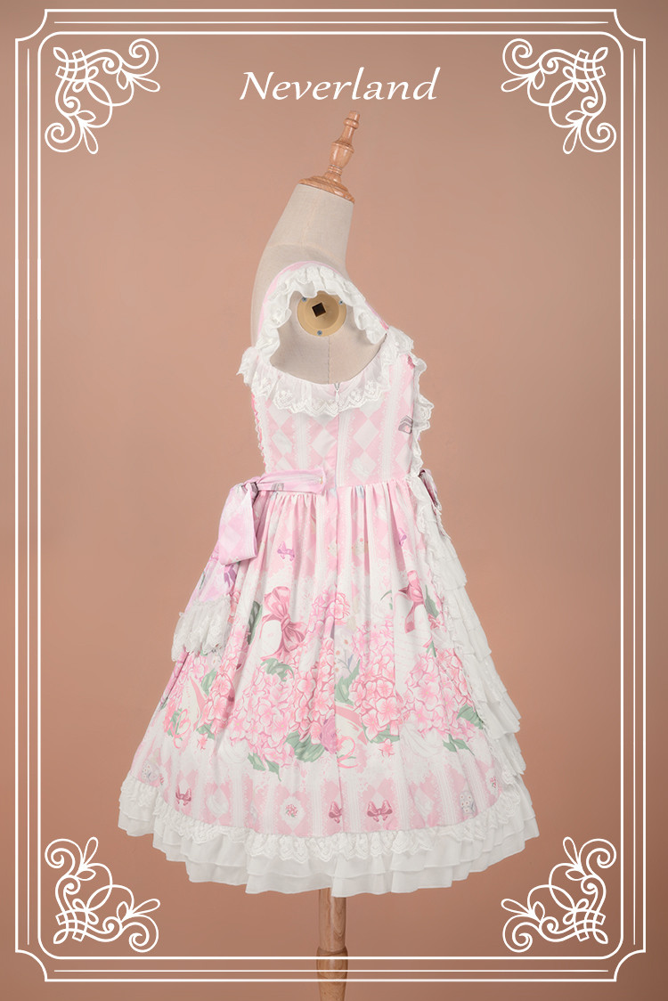 Perfume of Hydrangea Neverland Lolita Cardigan Dress