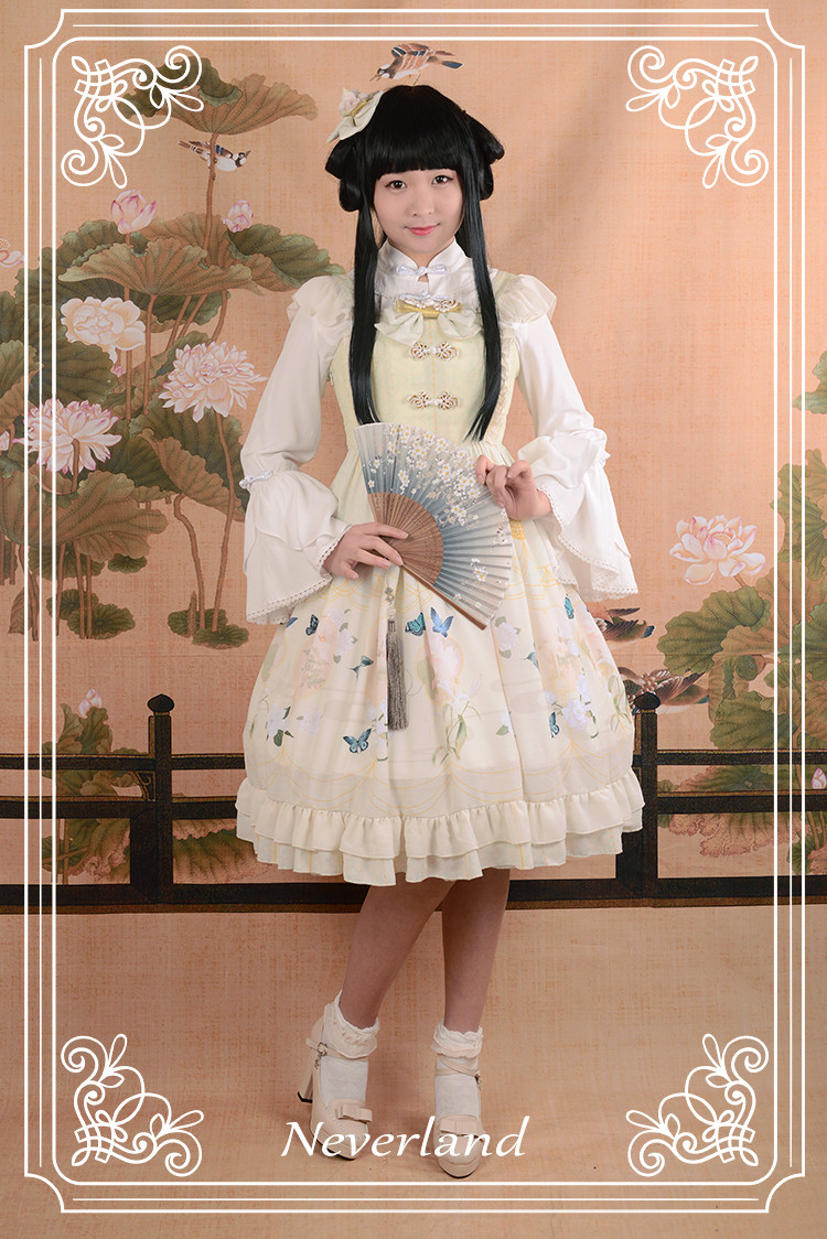 The Inlaid Harp Qi Neverland Lolita JSK