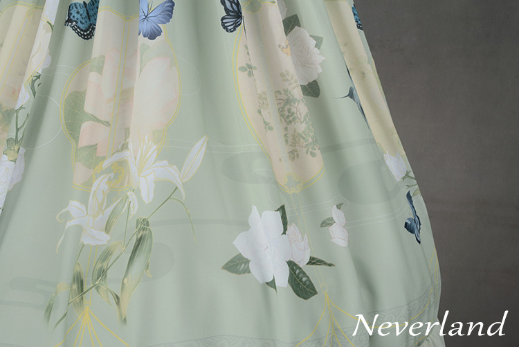 The Inlaid Harp Qi Neverland Lolita JSK