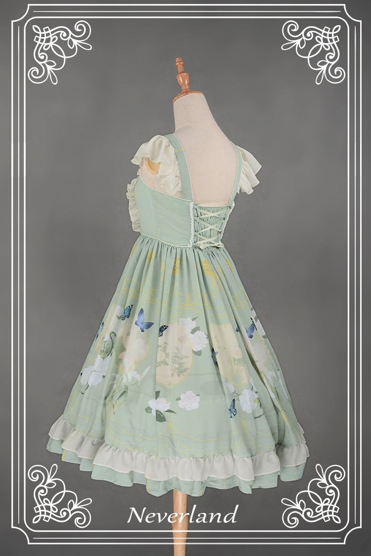 The Inlaid Harp Qi Neverland Lolita JSK