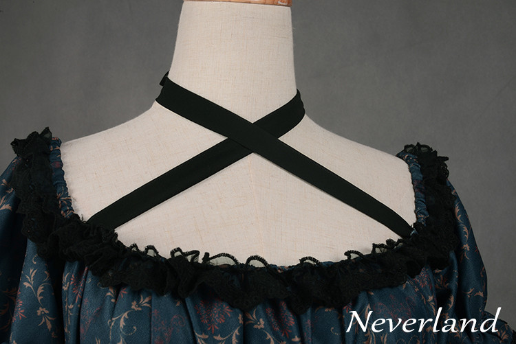 Song of Fairy High Waist Neverland Lolita OP Dress