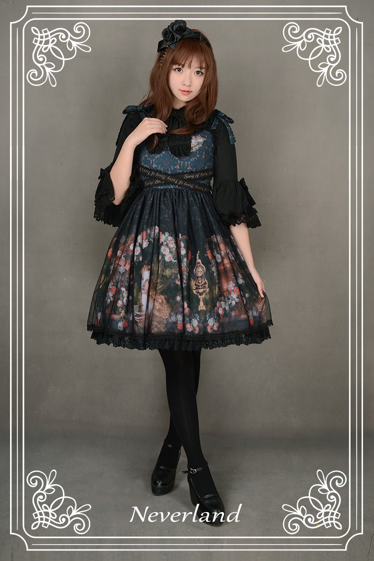 Song of Fairy Neverland Lolita Jumper Dress