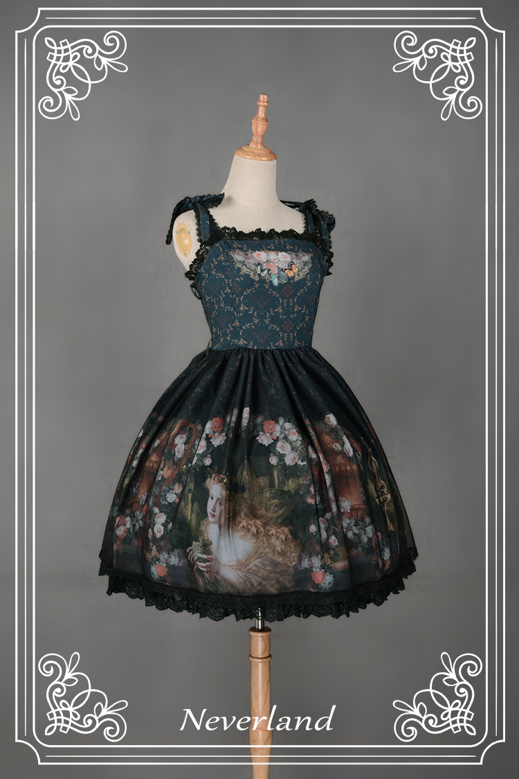 Song of Fairy Neverland Lolita Jumper Dress