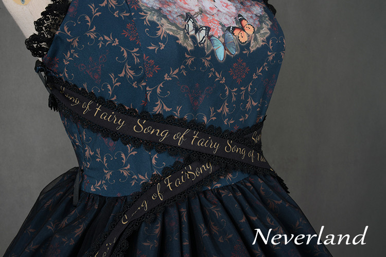 Song of Fairy Neverland Lolita Jumper Dress