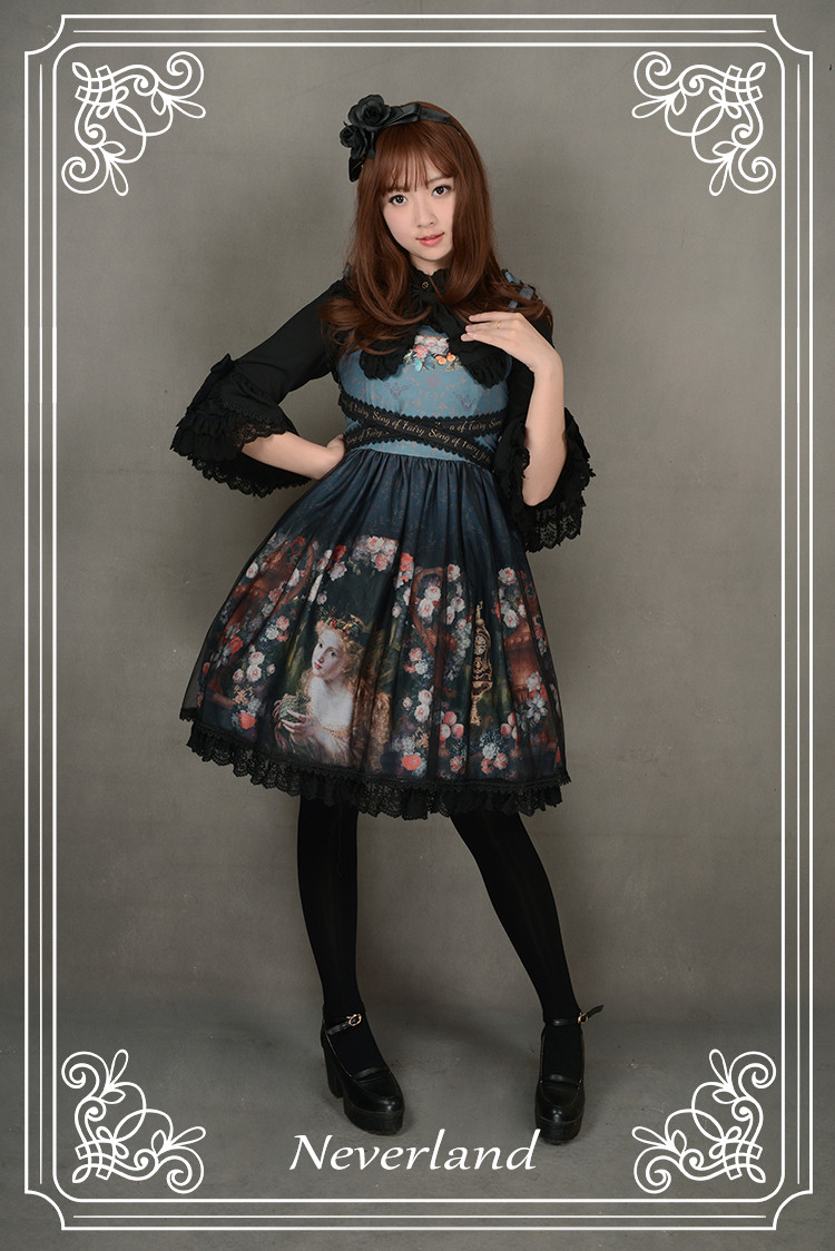 Song of Fairy Neverland Lolita Jumper Dress